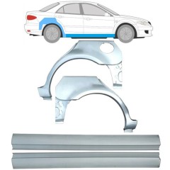 Kynnyspelti + takalokasuojan korjaussarja varten Mazda 6 GG GY 2002-2007 / Vasen+Oikea / Sarja 9653