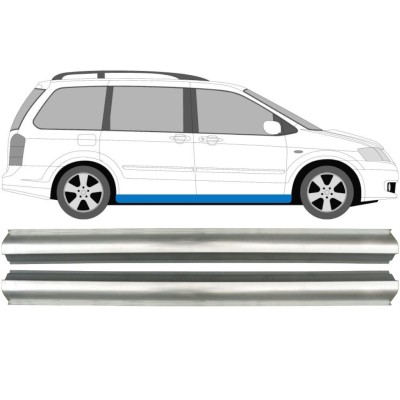 Kynnyspelti korjauspaneeli varten Mazda MPV 1999-2006 / Vasen = Oikea (symmetrinen) / Sarja 10437