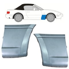 Etulokasuojan korjauspelti varten Mazda MX-5 1989-1998 / Vasen+Oikea / Sarja 9830