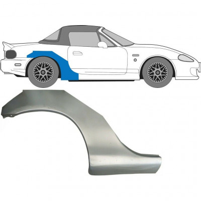 Takalokasuoja korjaussarja varten Mazda MX-5 1998-2005 NB / Oikea 8031