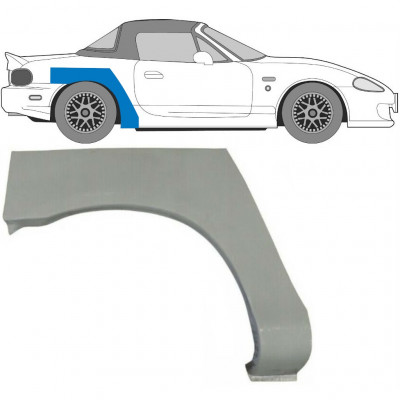 Takalokasuoja korjaussarja varten Mazda MX-5 1998-2005 / Oikea 5930