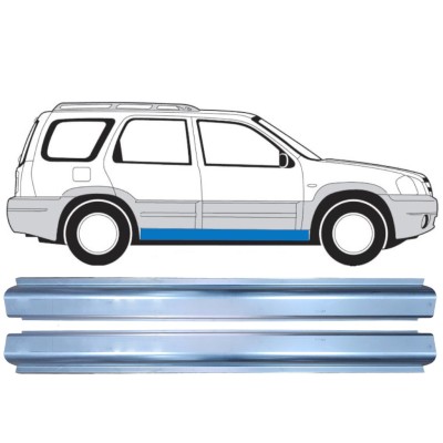 Kynnyspelti korjauspaneeli varten Mazda Tribute 2001-2008 / Vasen+Oikea 15595