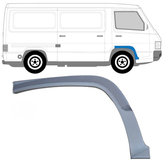 Etukaari korjauspaneeli varten Mercedes MB 100 1988-1996 / Oikea 16859
