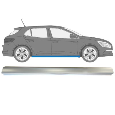 Kynnyspelti korjauspaneeli varten Renault Megane 2016- / Oikea 15010