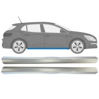 Kynnyspelti korjauspaneeli varten Renault Megane 2016- / Vasen+Oikea / Sarja 15009