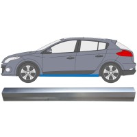 Kynnyspelti korjauspaneeli varten Renault Megane III 2008-2016 / Vasen 16044