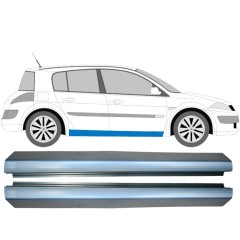 Kynnyspelti korjauspaneeli varten Renault Megane II 2003-2012 / Vasen+Oikea / Sarja 10581