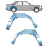 Takalokasuoja korjaussarja varten Mercedes 190 1982-1993 / Vasen+Oikea / Sarja 9506