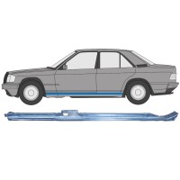 Kynnyksen yläosan korjauspaneeli varten Mercedes 190 W201 1982-1993 / Vasen 15128