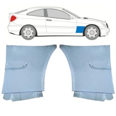 Etulokasuojan korjauspelti varten Mercedes CL-Class 203 2000-2008 / Vasen+Oikea / Sarja 12698