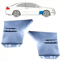 Etulokasuojan korjauspelti varten Mercedes CLK 2002-2009 / Vasen+Oikea / Sarja 10105