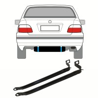 Polttoainetankin kiinnityspanta varten Mercedes CLK W208 1997-2003 16028