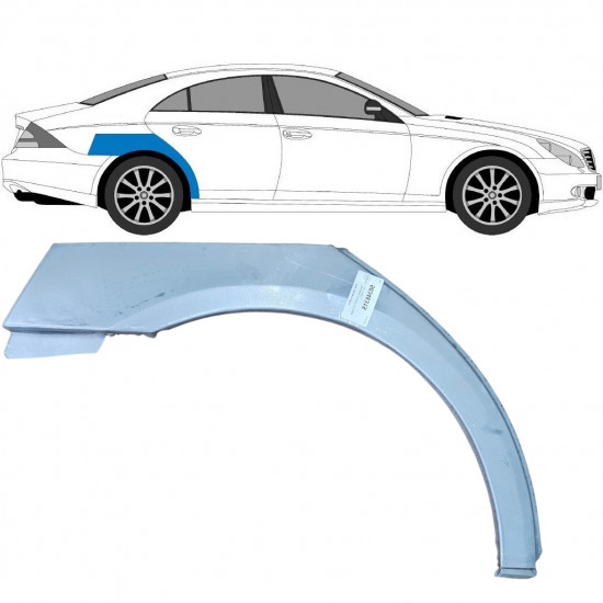 Takalokasuoja korjaussarja varten Mercedes Cls-class 2004-2011 / Oikea 6762