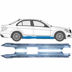 Kynnyspelti varten Mercedes C-Class W204 2007-2014 / Vasen+Oikea / Sarja 9582