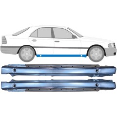 Kynnyspelti varten Mercedes C-Class W202 1993-2001 / Vasen+Oikea / Sarja 9301