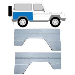 Takalokasuoja korjaussarja varten Mercedes G-Class W460 W461 W463 1979- / Vasen+Oikea / Sarja 9162