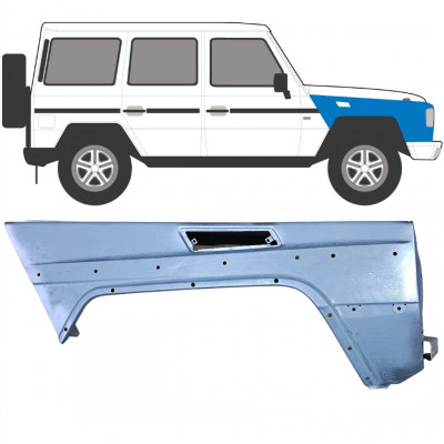 Etulokasuoja varten Mercedes G-Class W463 1992-1997 / Oikea 5553