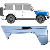 Etulokasuoja varten Mercedes G-Class W460 W461 W463 1979- / Oikea 6521