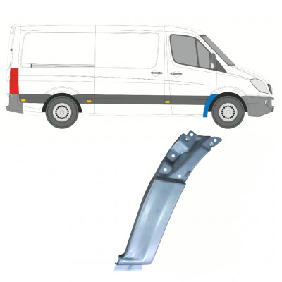 Etulokasuojan korjauspelti varten Mercedes Sprinter 2006- / Oikea 7414