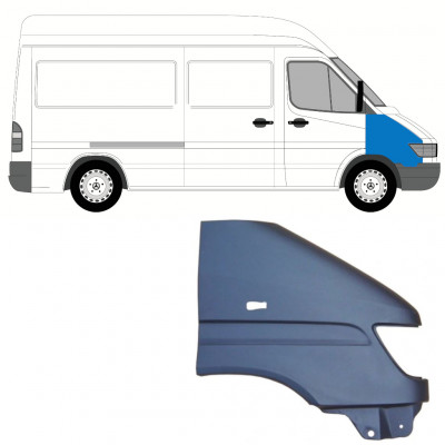 Etulokasuoja varten Mercedes Sprinter 1995-2000 / Oikea 7394