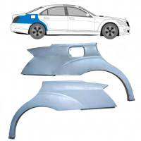 Takalokasuoja korjaussarja varten Mercedes S-class 2005-2013 / Vasen+Oikea / Sarja 10088