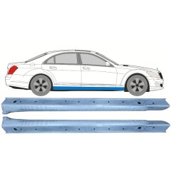 Kynnyspelti varten Mercedes S-Class W221 2005-2013 / Vasen+Oikea / Sarja 9824
