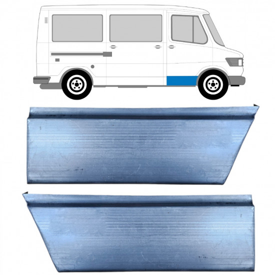 Etuoven korjausosa varten Mercedes T1 1977-1996 / Vasen+Oikea / Sarja 9564