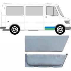 Sisäinen ja ulkoinen etuoven korjauspaneeli varten Mercedes T1 207-410 1977-1995 / Oikea / Sarja 5233