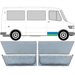 Etuoven korjausosa varten Mercedes T1 207-410 1977-1995 / Sarja 11851