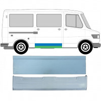 Sisäinen ja ulkoinen Liukuoven korjauspaneeli varten Mercedes T1 207-410 1977-1995 / Vasen = Oikea (symmetrinen) / Sarja 9566