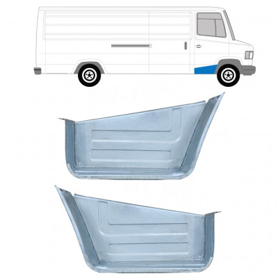 Astinlauta osakokonaisuus varten Mercedes T2 1986-1996 / Vasen+Oikea / Sarja 10687