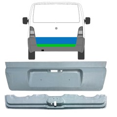 Sisäinen ja ulkoinen takaoven korjauspaneeli varten Mercedes Vito I W638 1996-2003 / Sarja 9591