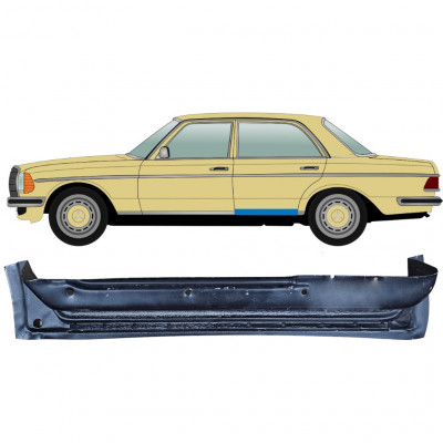 Sisäinen takaoven korjausosa varten Mercedes W123 1975-1985 / Vasen 6777