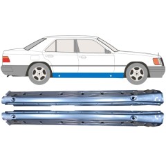 Kynnyspelti varten Mercedes E-Class W124 1984-1996 / Vasen+Oikea / Sarja 10347