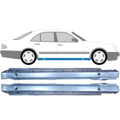 Kynnyspelti varten Mercedes E-Class W210 1995-2003 / Vasen+Oikea / Sarja 10428