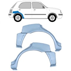 Takalokasuoja korjaussarja varten Nissan Micra K11 1992-2003 / Vasen+Oikea / Sarja 9639