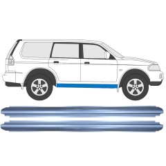 Kynnyspelti korjauspaneeli varten Mitsubishi Pajero Sport 1996-2008 / Vasen = Oikea (symmetrinen) / Sarja 10084