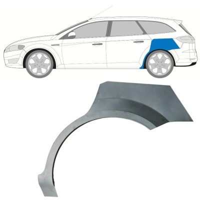 Takalokasuoja korjaussarja varten Ford Mondeo 2007-2010 / Vasen / COMBI / SEDAN 16848