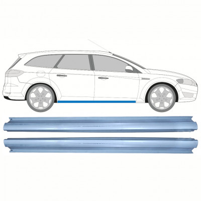 Kynnyspelti korjauspaneeli varten Ford Mondeo 2007-2015 / Vasen = Oikea (symmetrinen) / Sarja 10236