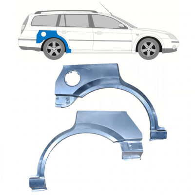 Takalokasuoja korjaussarja varten Ford Mondeo 2000-2007 / Vasen / COMBI / Sarja 9925