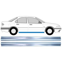 Kynnyspelti korjauspaneeli varten Ford Mondeo 1993-2000 / Vasen+Oikea / Sarja 12597