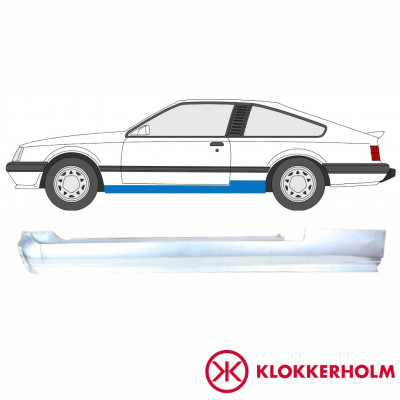 Kynnyspelti korjauspaneeli varten Opel Monza 1978-1986 / Vasen /  10867