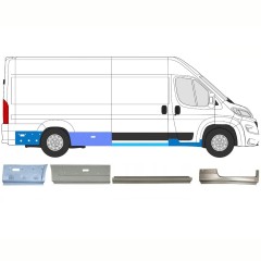 Korjauspaneeli aseta varten Opel Movano 2021-2026 / Oikea 16807
