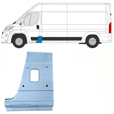 Pilarin korjauspaneeli varten Opel Movano 2021-2026 / Vasen 16486