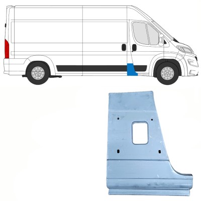 Pilarin korjauspaneeli varten Opel Movano 2021-2026 / Oikea 16485