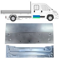 Sisäinen ja ulkoinen takaoven korjauspaneeli varten Opel Movano 2021-2026 / Vasen = Oikea (symmetrinen) / Sarja 16408