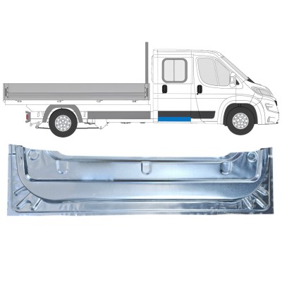 Sisäinen takaoven korjausosa varten Opel Movano 2021-2026 / Vasen = Oikea (symmetrinen) 16407