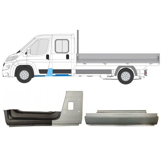 Korjauspaneeli aseta varten Opel Movano 2021-2026 / Vasen 16433