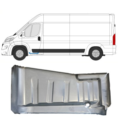 Vasen korjauspelti astinlauta varten Opel Movano 2021-2026 / Vasen 16454