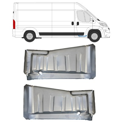 Vasen korjauspelti astinlauta varten Opel Movano 2021-2026 / Vasen+Oikea 16455